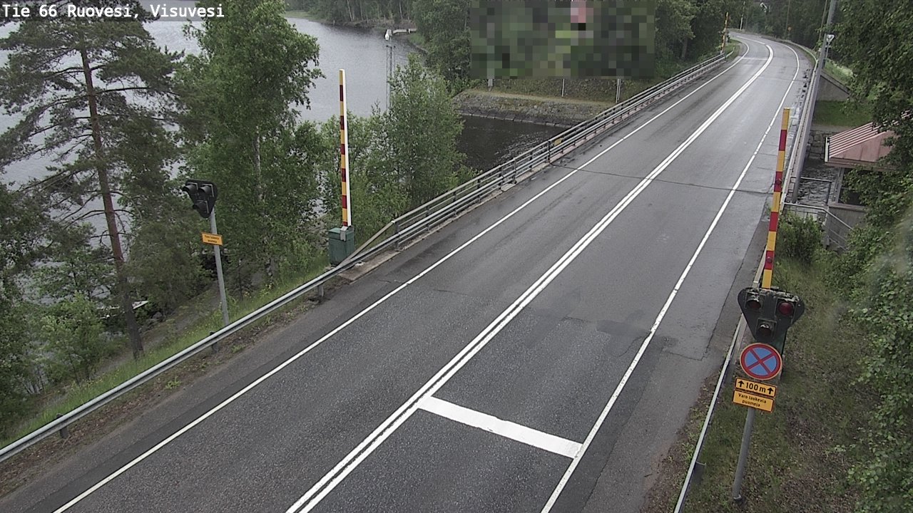 Weather Camera Image Väg 66 Ruovesi, Visuvesi, Ruovesi, Pirkanmaa