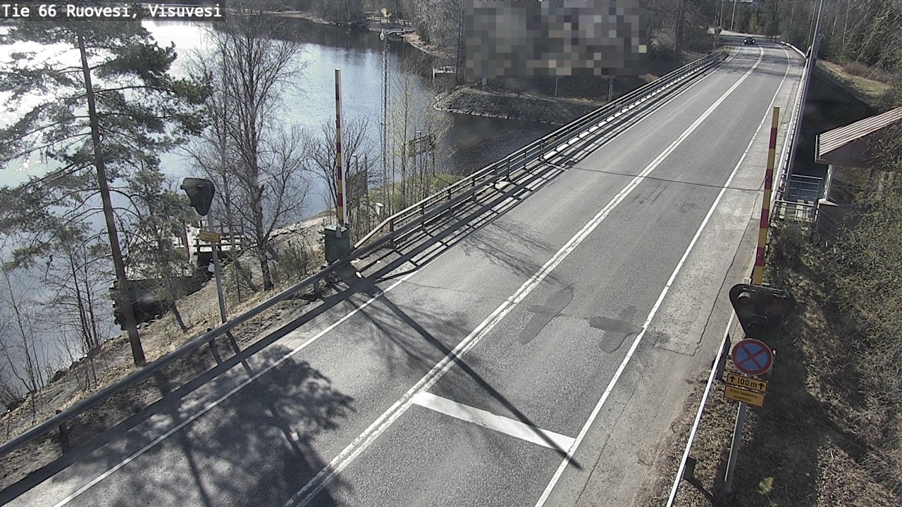 Weather Camera Image Road 66 Ruovesi, Visuvesi, Ruovesi, Pirkanmaa