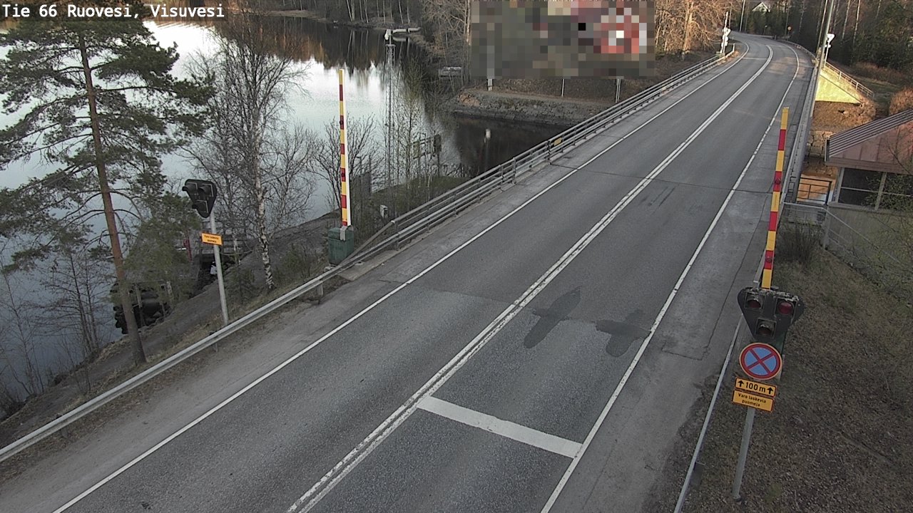 Weather Camera Image Road 66 Ruovesi, Visuvesi, Ruovesi, Pirkanmaa
