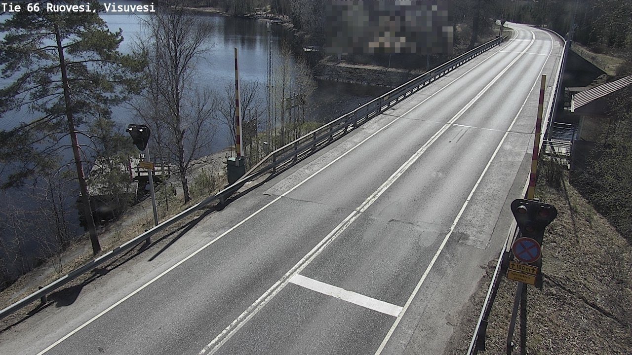 Weather Camera Image Road 66 Ruovesi, Visuvesi, Ruovesi, Pirkanmaa