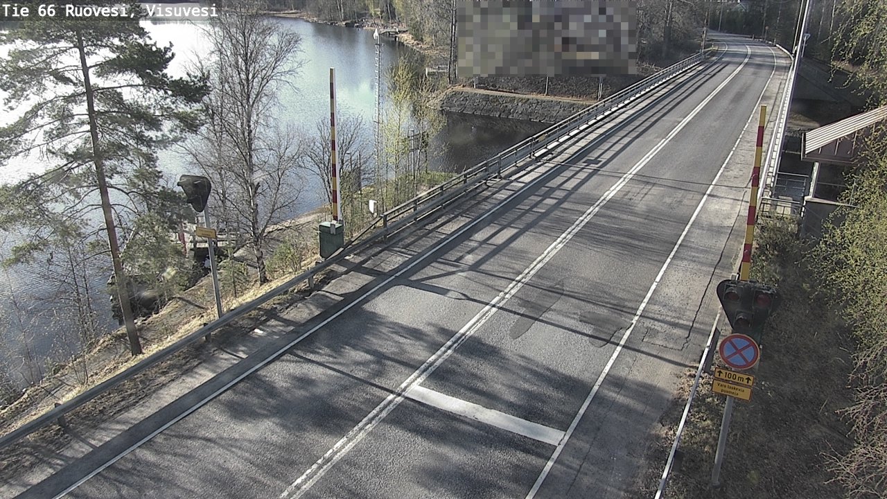 Weather Camera Image Väg 66 Ruovesi, Visuvesi, Ruovesi, Pirkanmaa