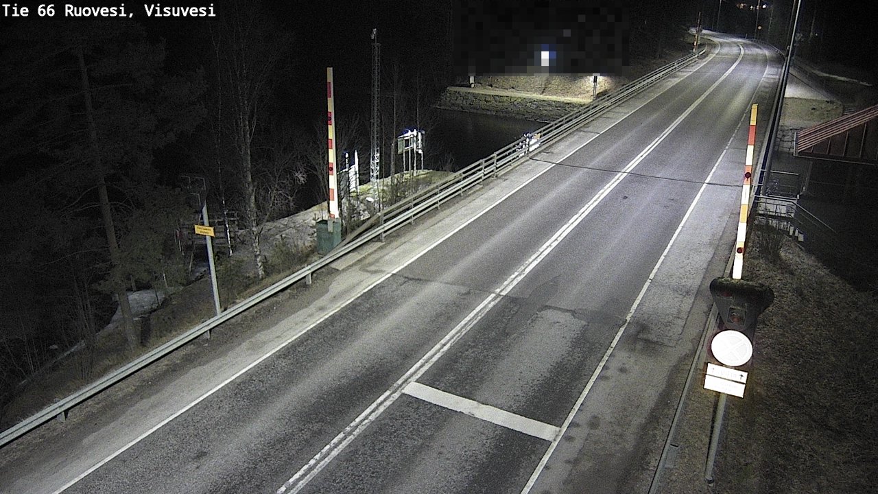 Weather Camera Image Väg 66 Ruovesi, Visuvesi, Ruovesi, Pirkanmaa