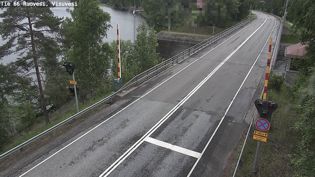 Weather Camera Image Väg 66 Ruovesi, Visuvesi, Ruovesi, Pirkanmaa