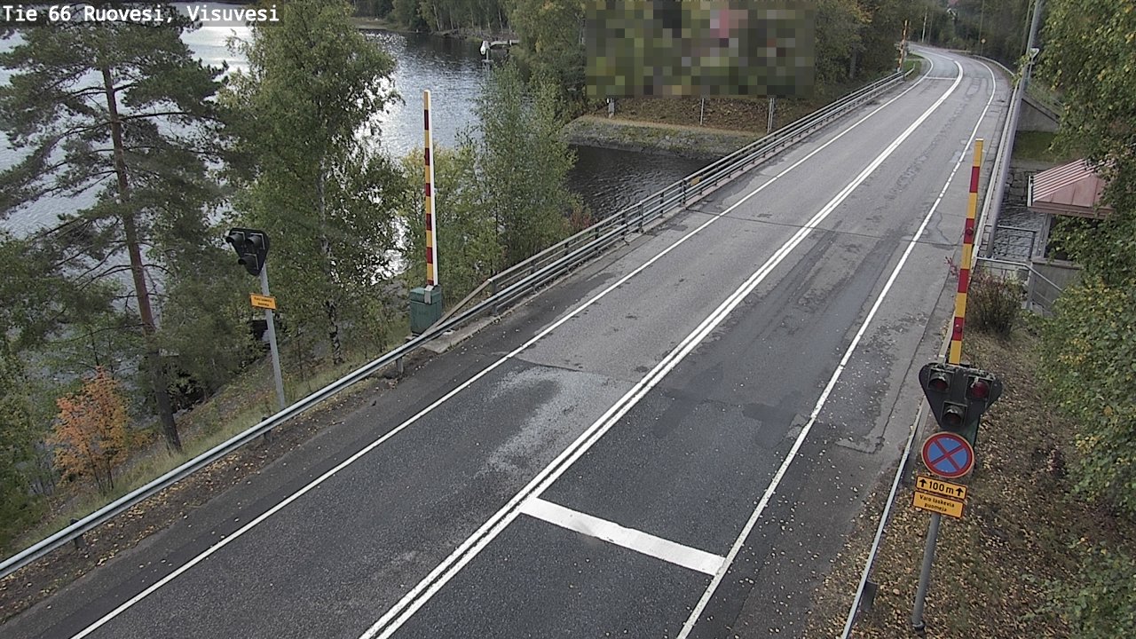 Weather Camera Image Väg 66 Ruovesi, Visuvesi, Ruovesi, Pirkanmaa