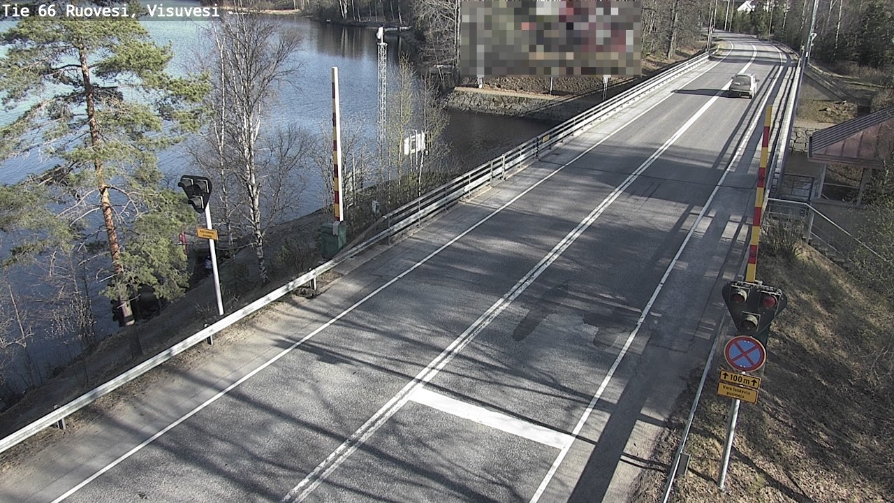 Weather Camera Image Road 66 Ruovesi, Visuvesi, Ruovesi, Pirkanmaa