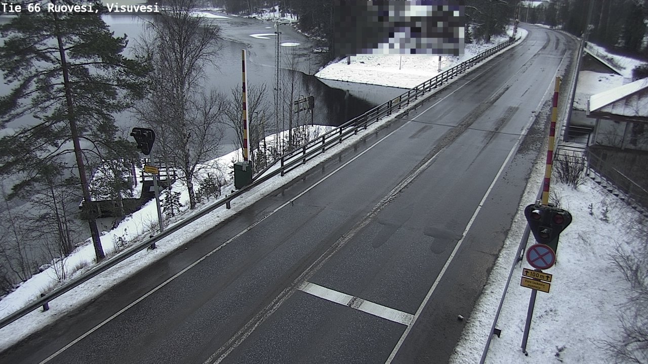 Weather Camera Image Road 66 Ruovesi, Visuvesi, Ruovesi, Pirkanmaa