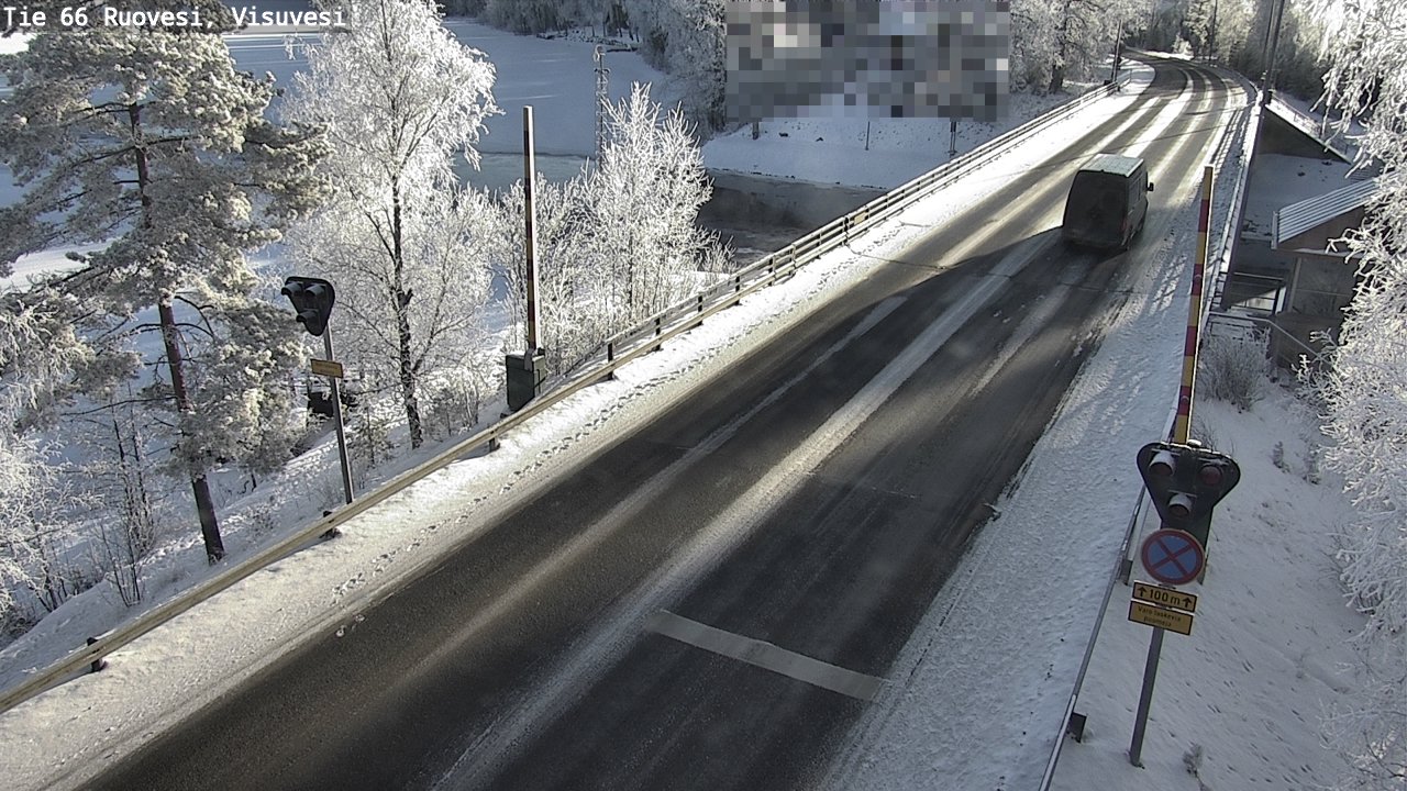 Weather Camera Image Väg 66 Ruovesi, Visuvesi, Ruovesi, Pirkanmaa