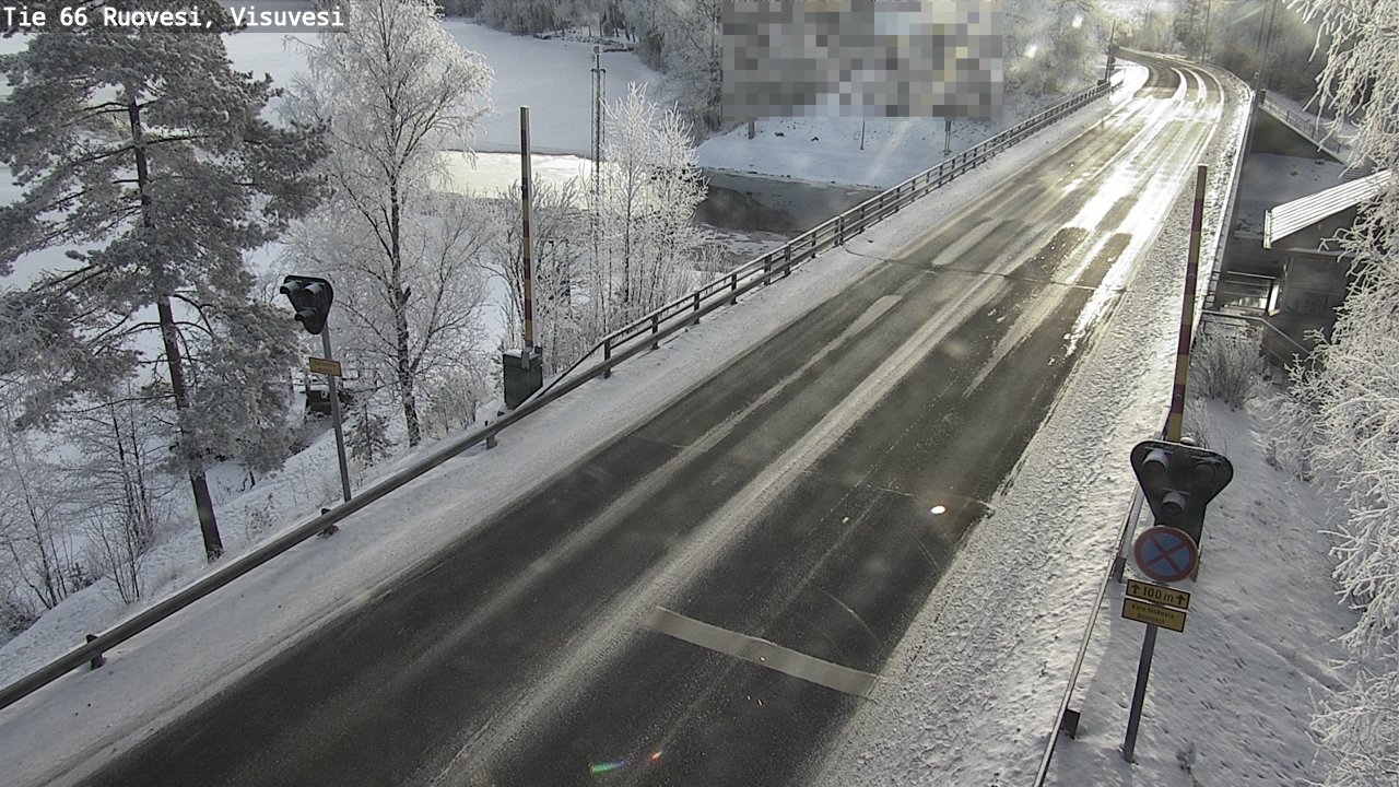 Weather Camera Image Road 66 Ruovesi, Visuvesi, Ruovesi, Pirkanmaa