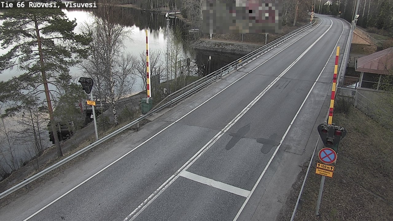 Weather Camera Image Road 66 Ruovesi, Visuvesi, Ruovesi, Pirkanmaa