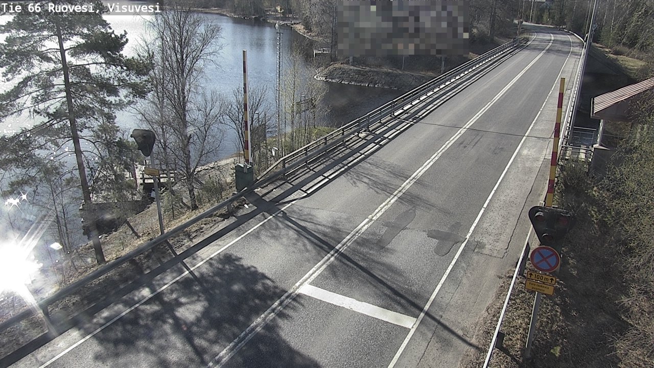 Weather Camera Image Road 66 Ruovesi, Visuvesi, Ruovesi, Pirkanmaa
