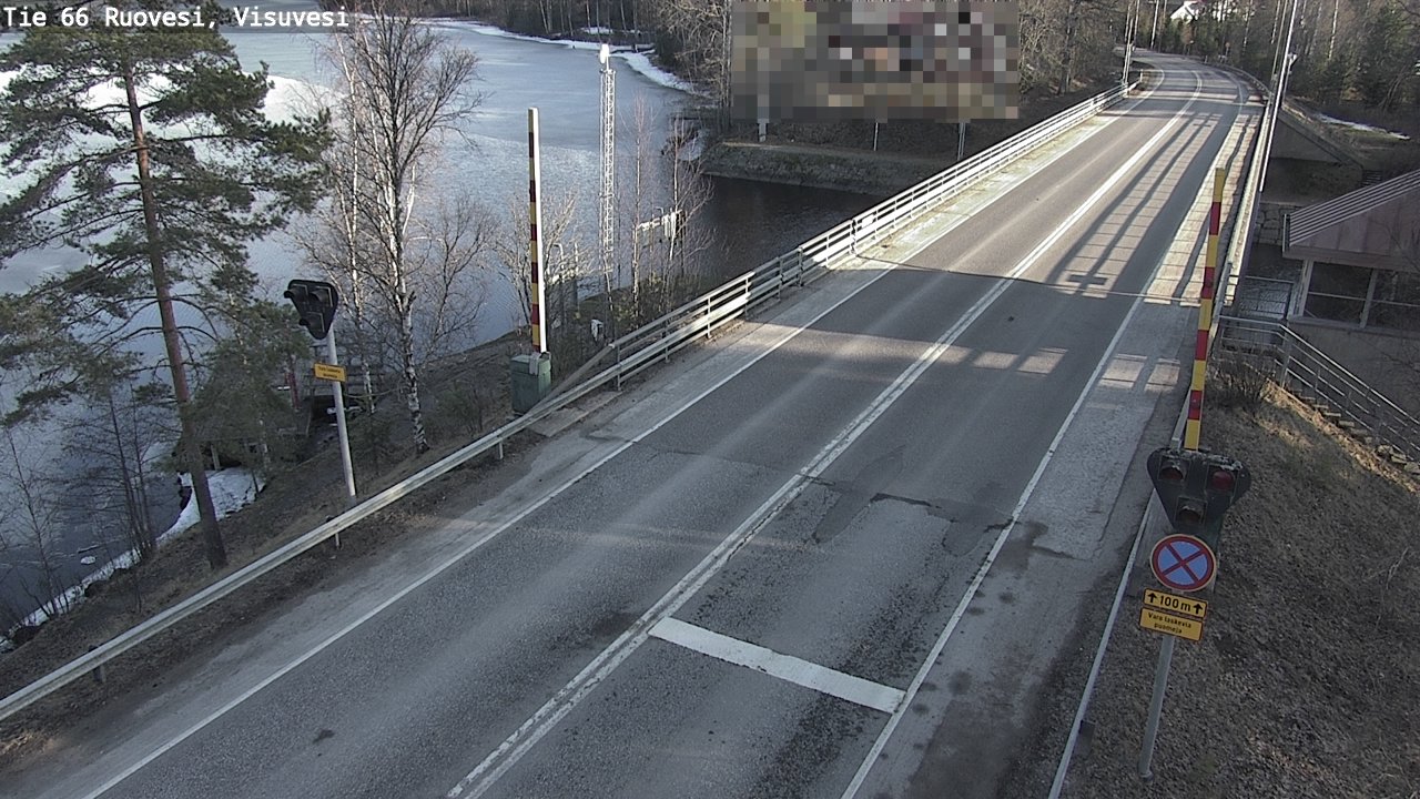 Weather Camera Image Road 66 Ruovesi, Visuvesi, Ruovesi, Pirkanmaa