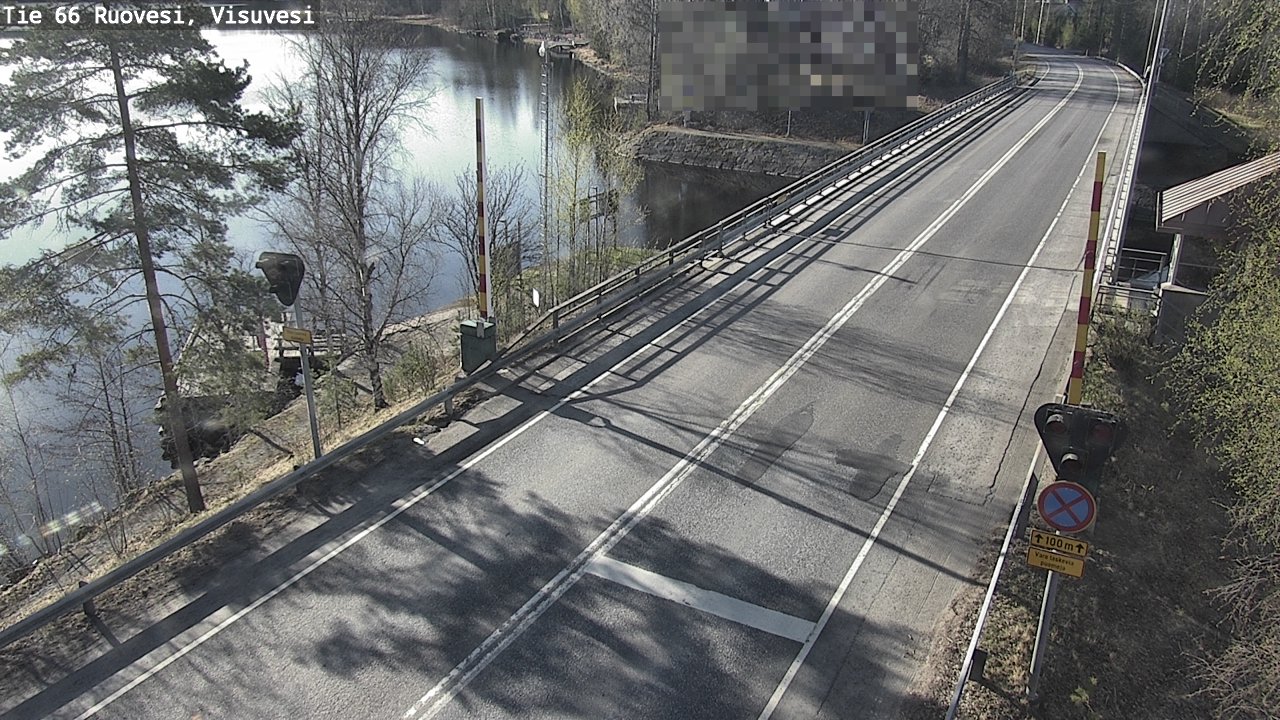 Weather Camera Image Väg 66 Ruovesi, Visuvesi, Ruovesi, Pirkanmaa