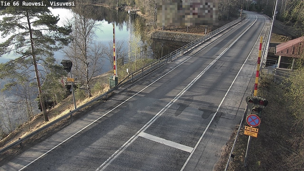 Weather Camera Image Väg 66 Ruovesi, Visuvesi, Ruovesi, Pirkanmaa