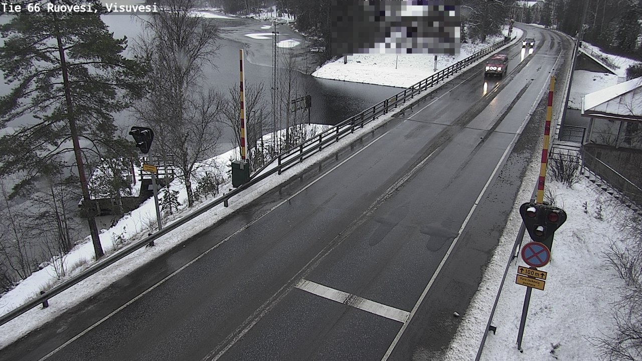 Weather Camera Image Road 66 Ruovesi, Visuvesi, Ruovesi, Pirkanmaa