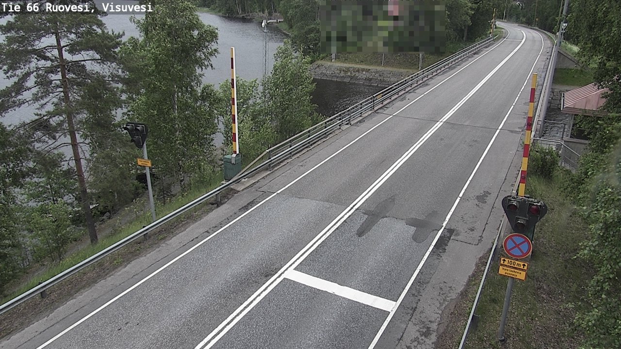 Weather Camera Image Väg 66 Ruovesi, Visuvesi, Ruovesi, Pirkanmaa