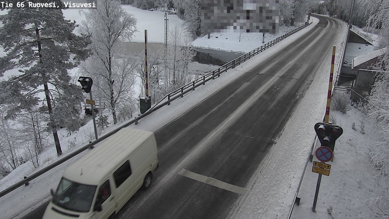Weather Camera Image Road 66 Ruovesi, Visuvesi, Ruovesi, Pirkanmaa