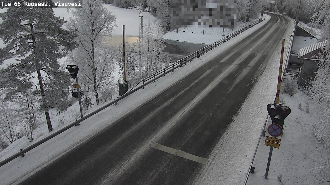 Weather Camera Image Road 66 Ruovesi, Visuvesi, Ruovesi, Pirkanmaa