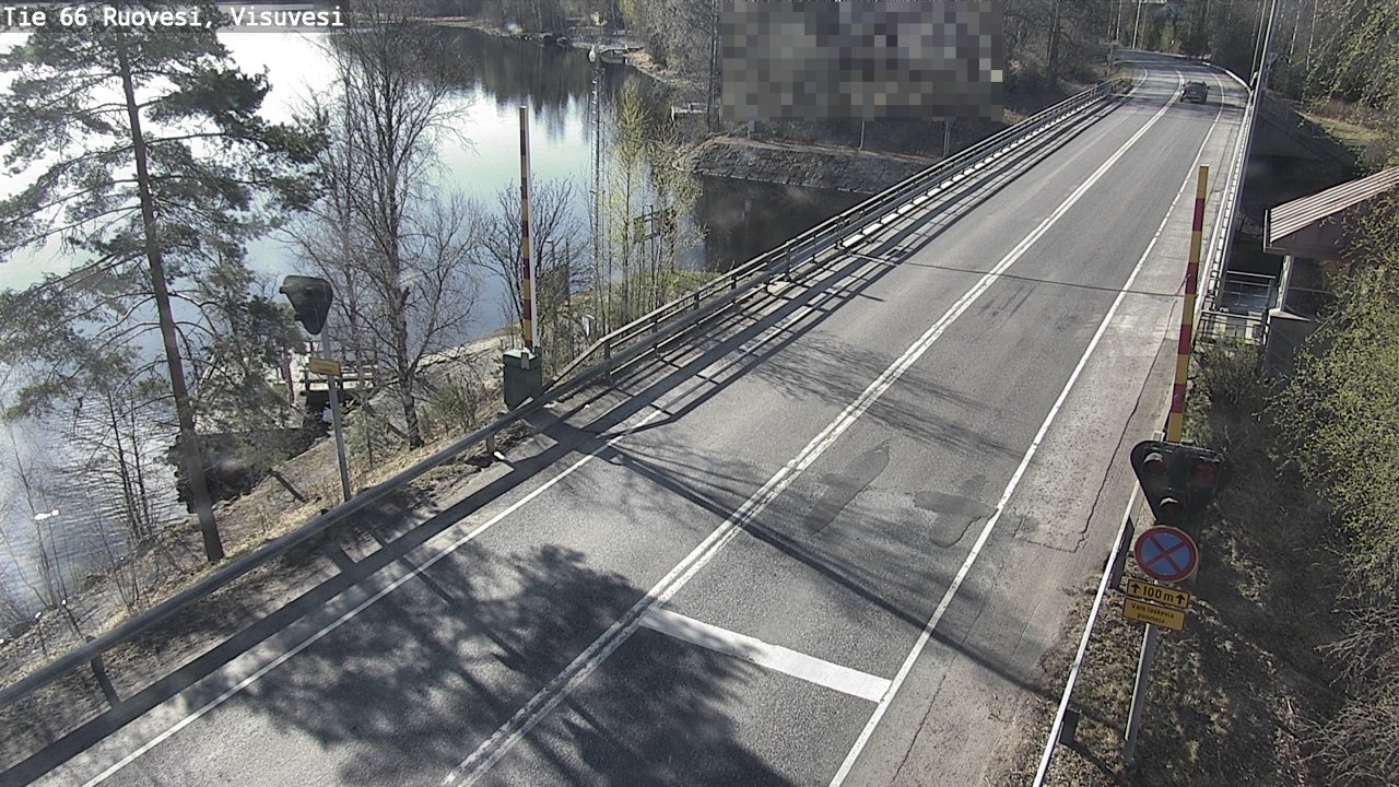 Weather Camera Image Väg 66 Ruovesi, Visuvesi, Ruovesi, Pirkanmaa
