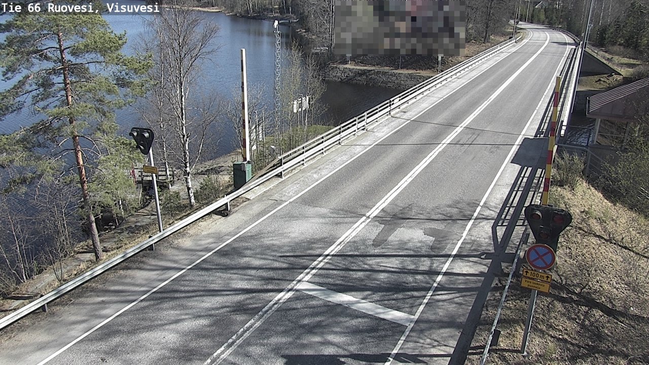 Weather Camera Image Road 66 Ruovesi, Visuvesi, Ruovesi, Pirkanmaa