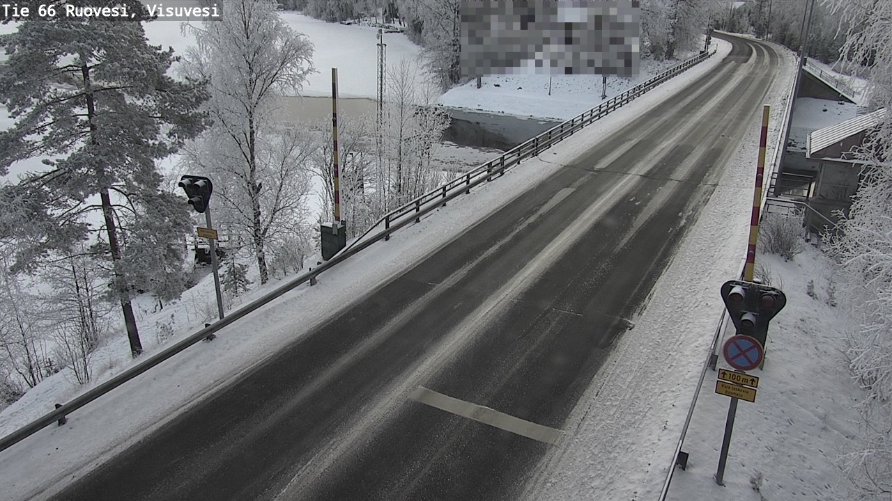 Weather Camera Image Road 66 Ruovesi, Visuvesi, Ruovesi, Pirkanmaa