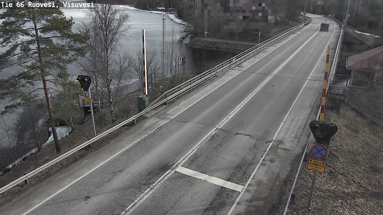 Weather Camera Image Road 66 Ruovesi, Visuvesi, Ruovesi, Pirkanmaa