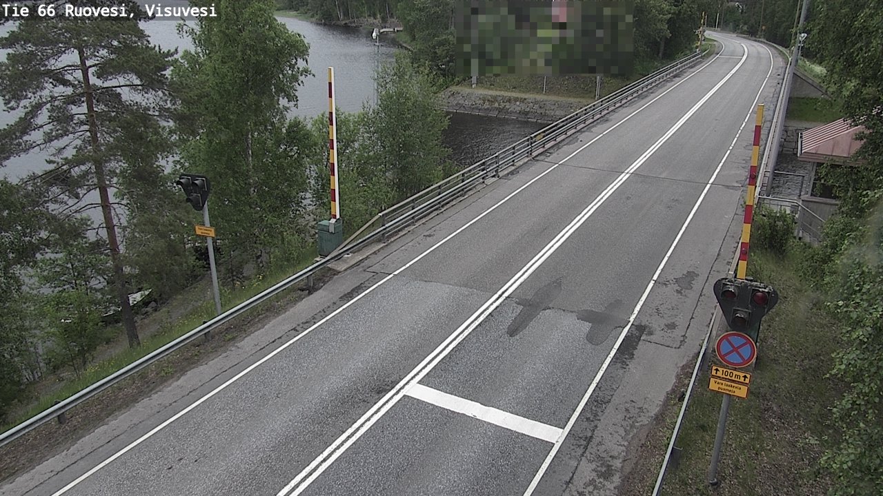 Weather Camera Image Väg 66 Ruovesi, Visuvesi, Ruovesi, Pirkanmaa