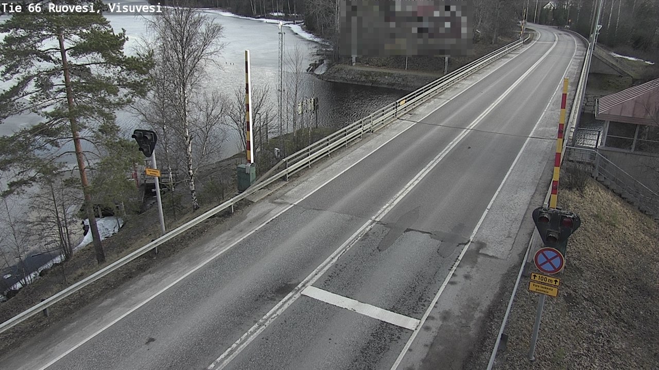 Weather Camera Image Road 66 Ruovesi, Visuvesi, Ruovesi, Pirkanmaa