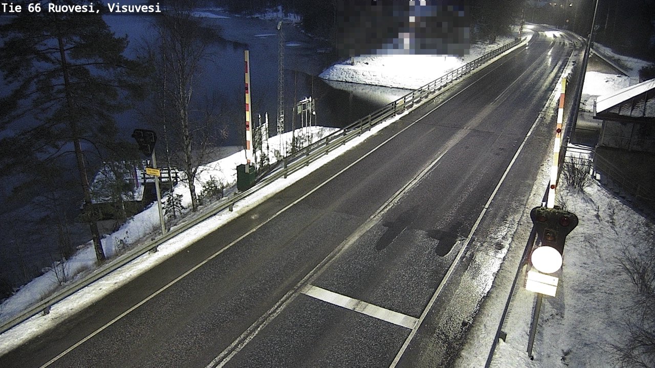 Weather Camera Image Road 66 Ruovesi, Visuvesi, Ruovesi, Pirkanmaa