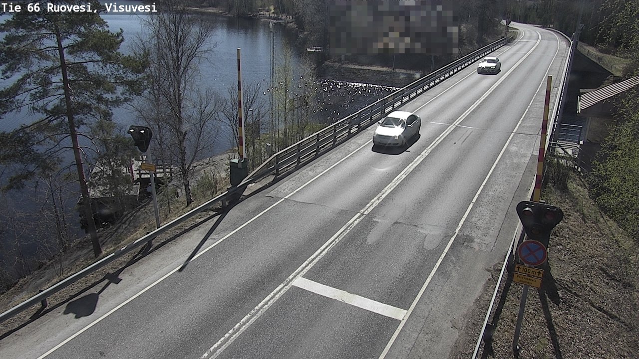 Weather Camera Image Väg 66 Ruovesi, Visuvesi, Ruovesi, Pirkanmaa