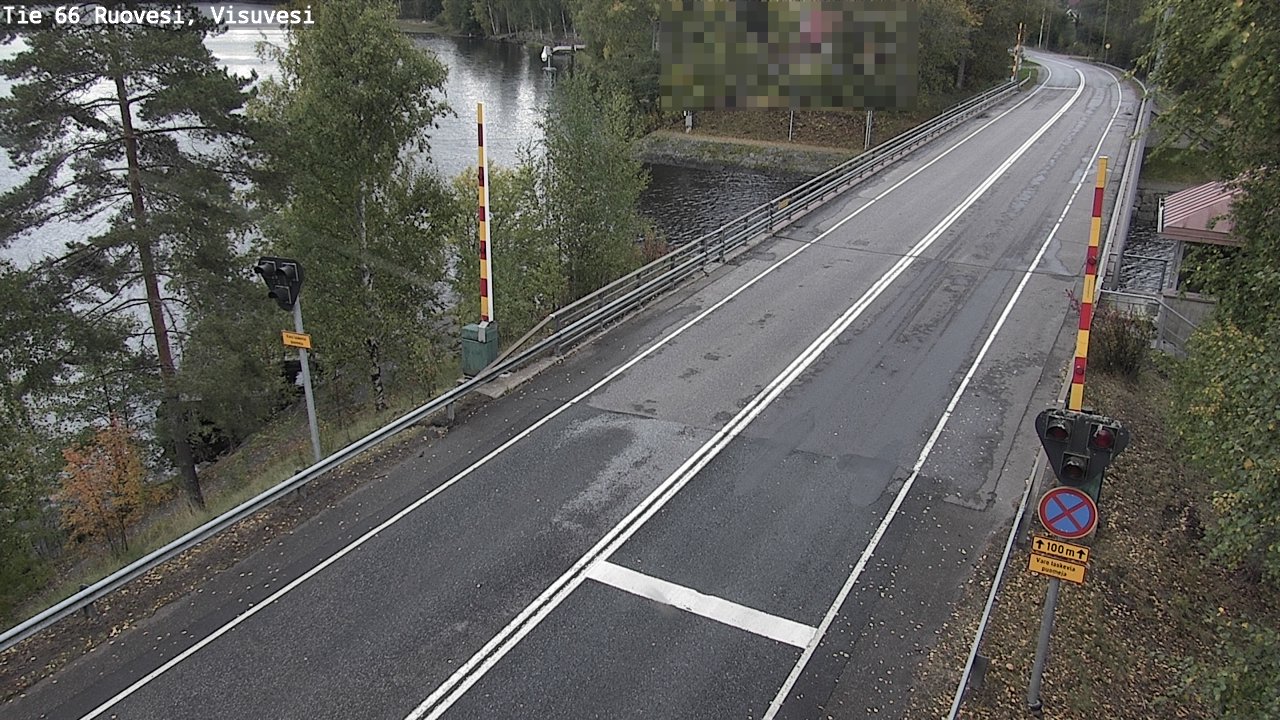 Weather Camera Image Väg 66 Ruovesi, Visuvesi, Ruovesi, Pirkanmaa