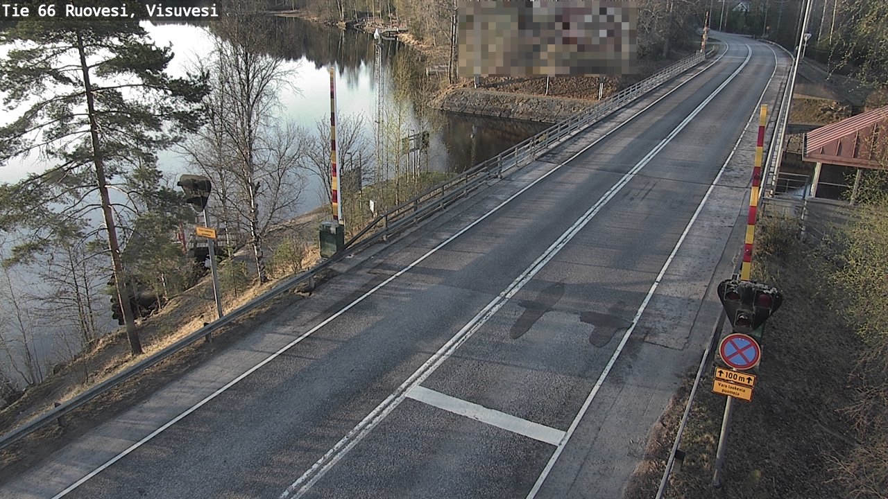 Weather Camera Image Väg 66 Ruovesi, Visuvesi, Ruovesi, Pirkanmaa