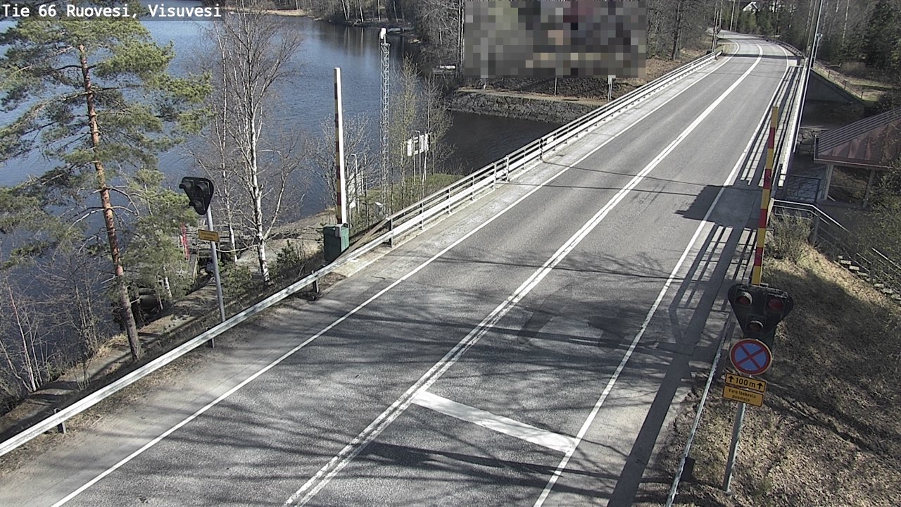 Weather Camera Image Road 66 Ruovesi, Visuvesi, Ruovesi, Pirkanmaa