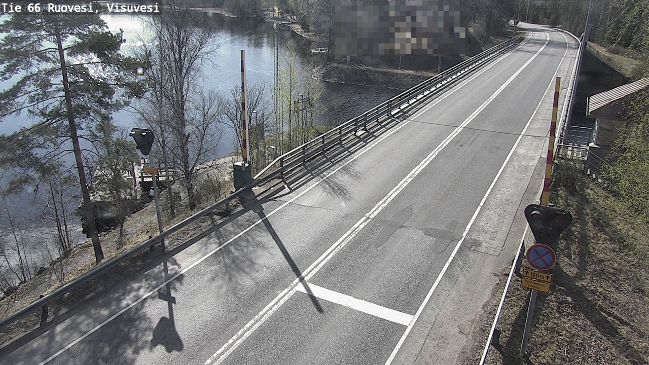 Weather Camera Image Väg 66 Ruovesi, Visuvesi, Ruovesi, Pirkanmaa