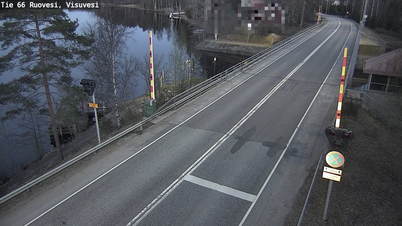 Weather Camera Image Road 66 Ruovesi, Visuvesi, Ruovesi, Pirkanmaa