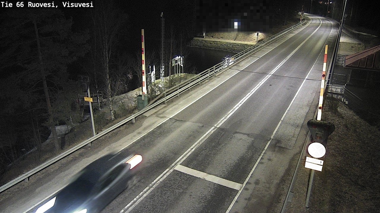 Weather Camera Image Väg 66 Ruovesi, Visuvesi, Ruovesi, Pirkanmaa