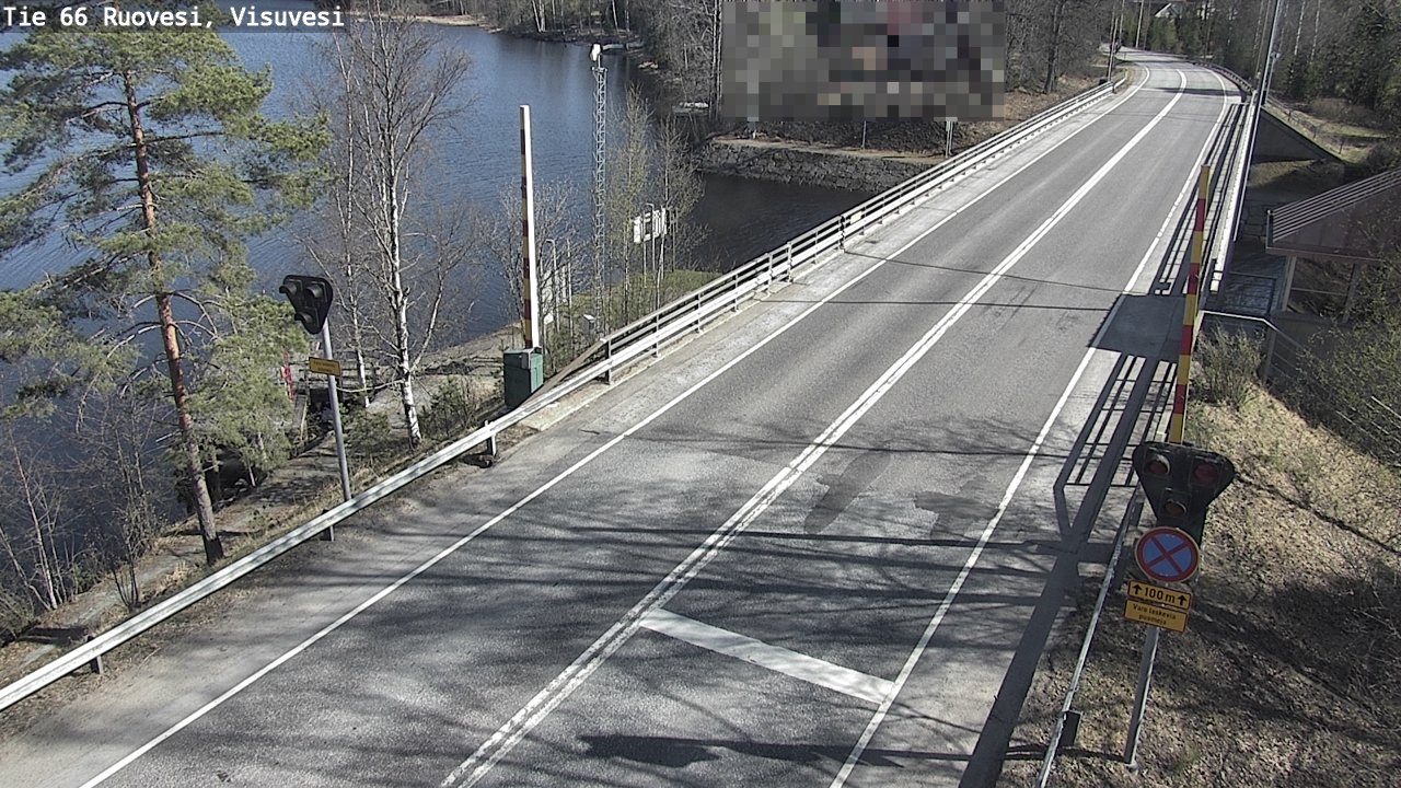 Weather Camera Image Road 66 Ruovesi, Visuvesi, Ruovesi, Pirkanmaa