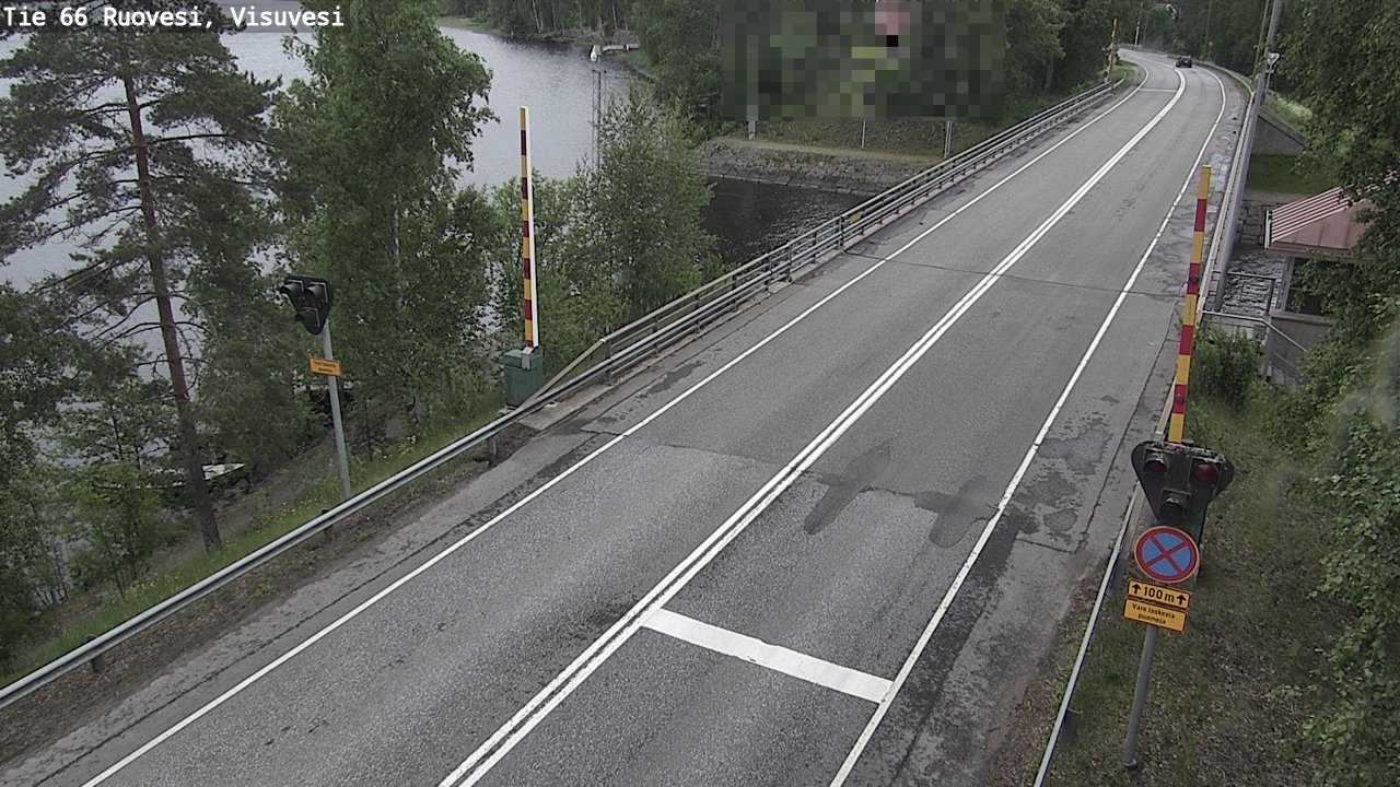 Weather Camera Image Väg 66 Ruovesi, Visuvesi, Ruovesi, Pirkanmaa