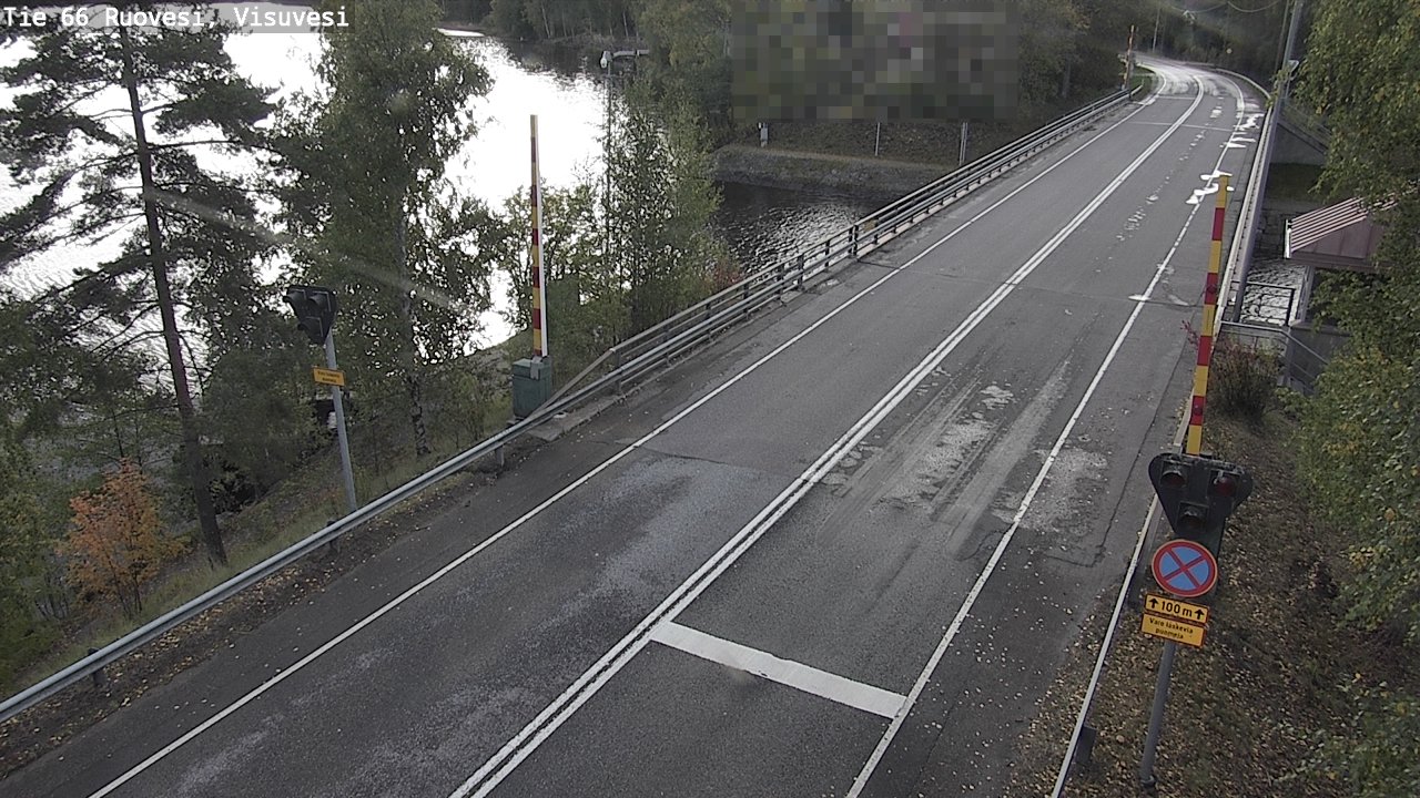 Weather Camera Image Väg 66 Ruovesi, Visuvesi, Ruovesi, Pirkanmaa