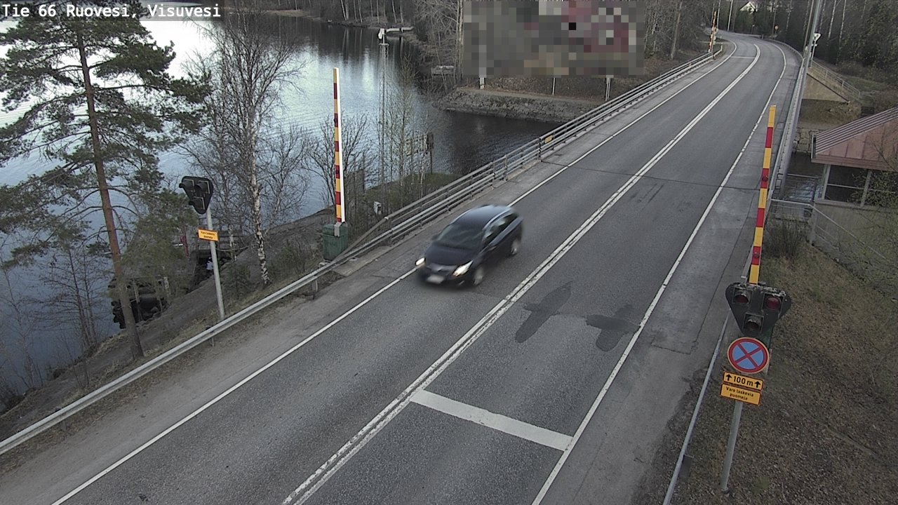 Weather Camera Image Road 66 Ruovesi, Visuvesi, Ruovesi, Pirkanmaa