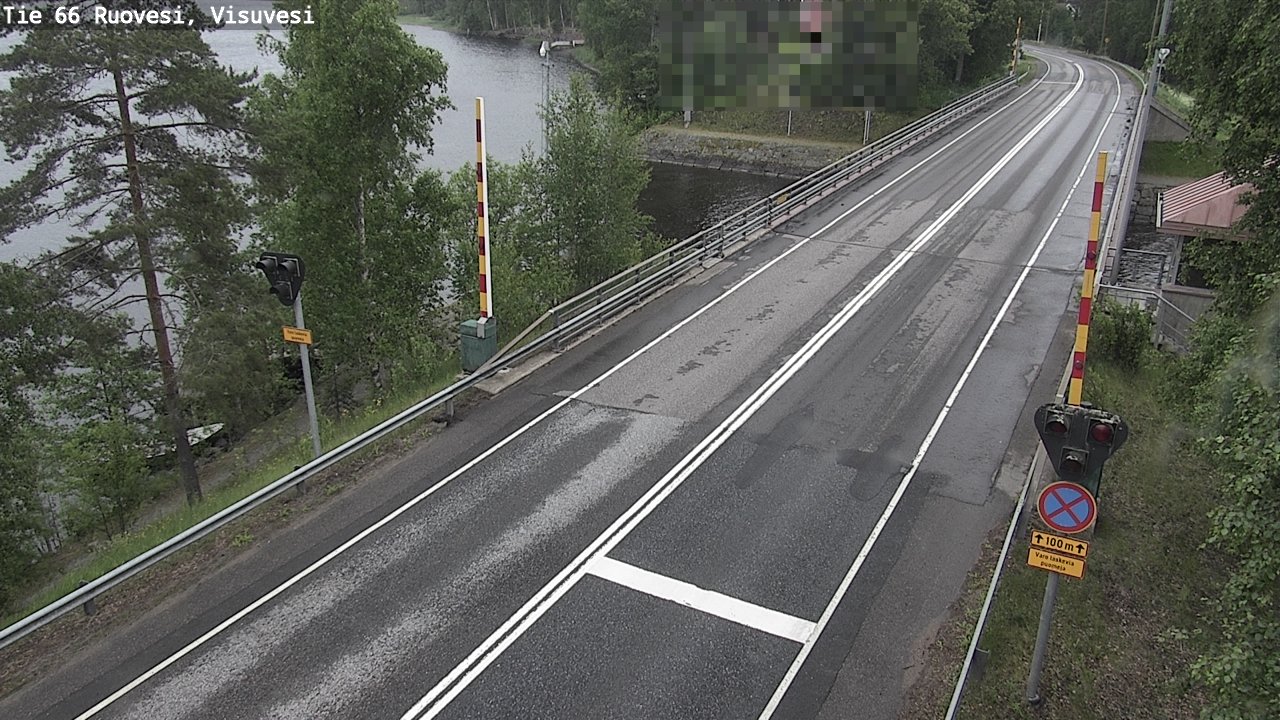 Weather Camera Image Väg 66 Ruovesi, Visuvesi, Ruovesi, Pirkanmaa