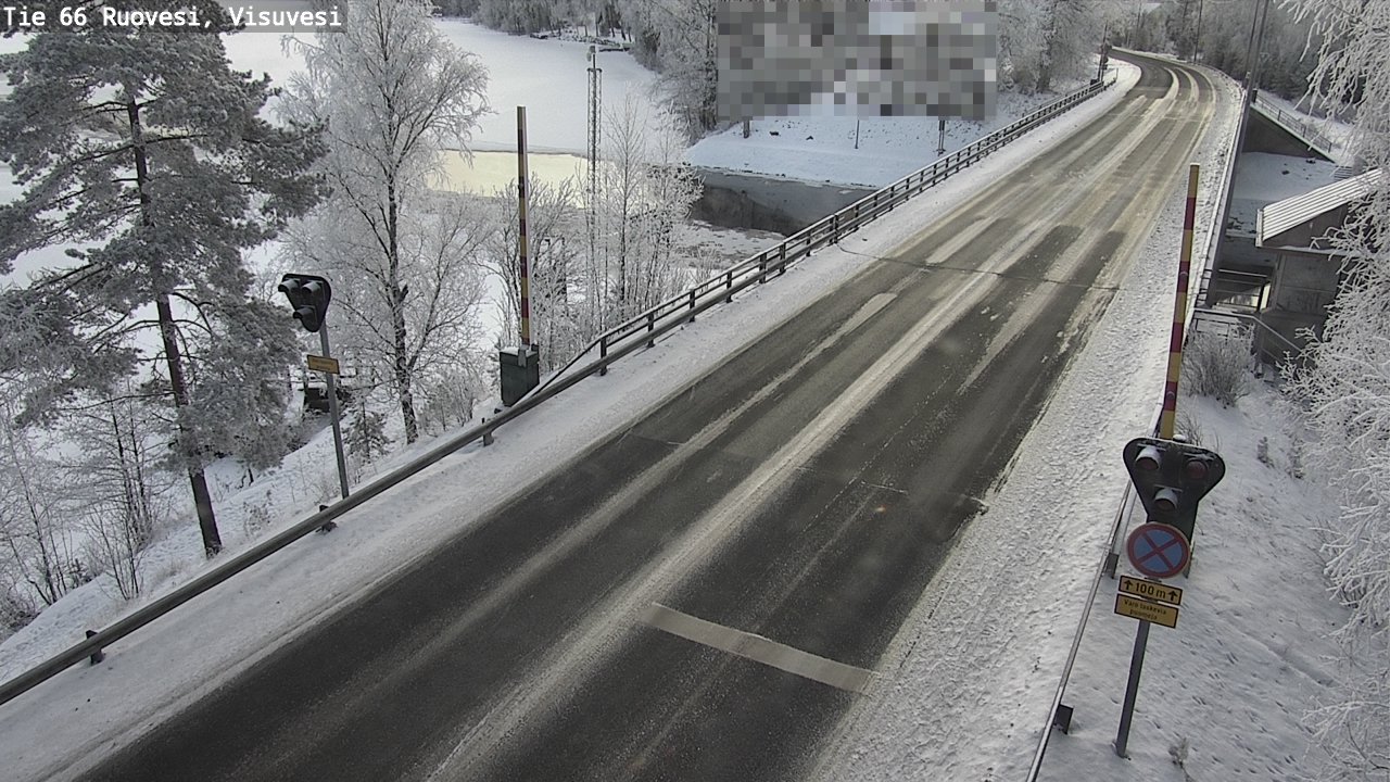 Weather Camera Image Road 66 Ruovesi, Visuvesi, Ruovesi, Pirkanmaa