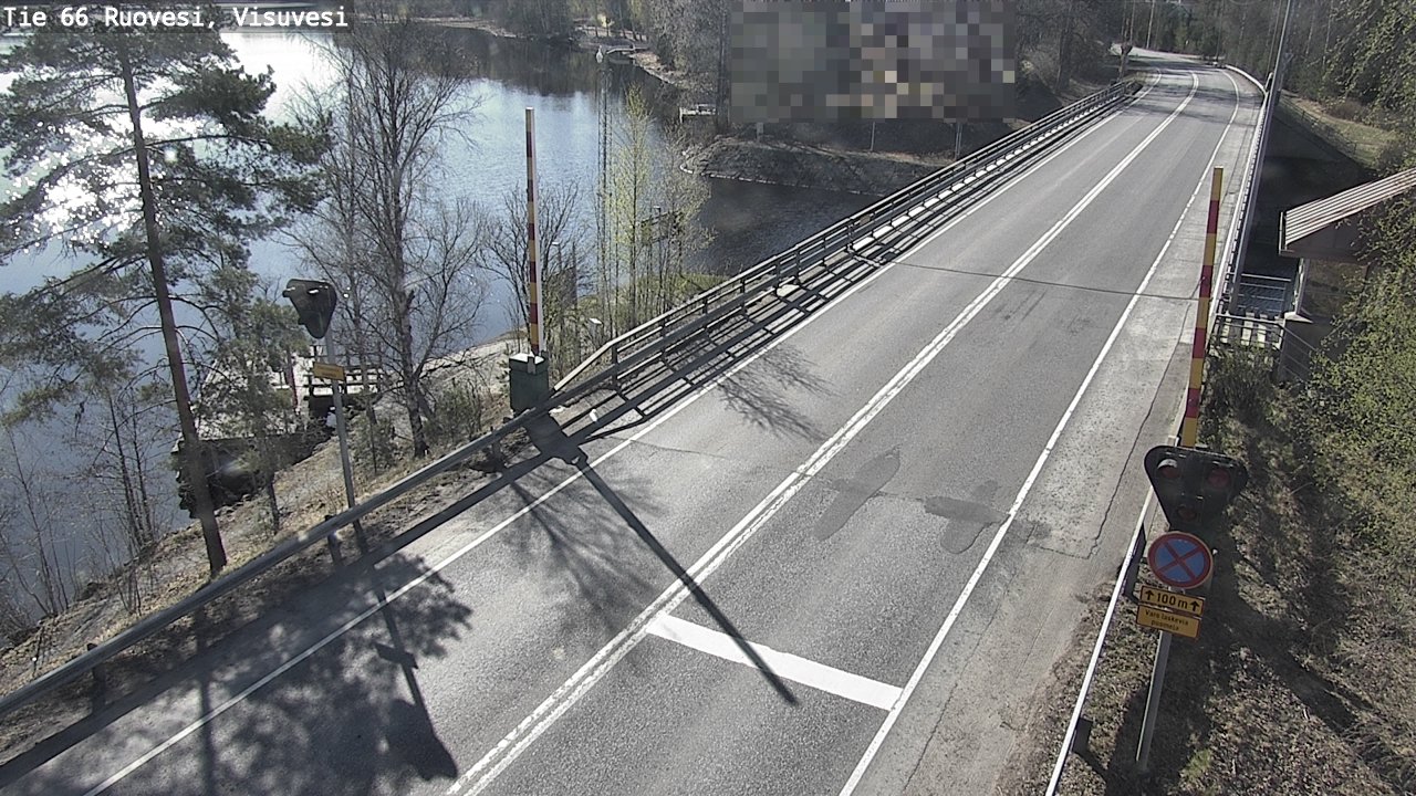 Weather Camera Image Väg 66 Ruovesi, Visuvesi, Ruovesi, Pirkanmaa