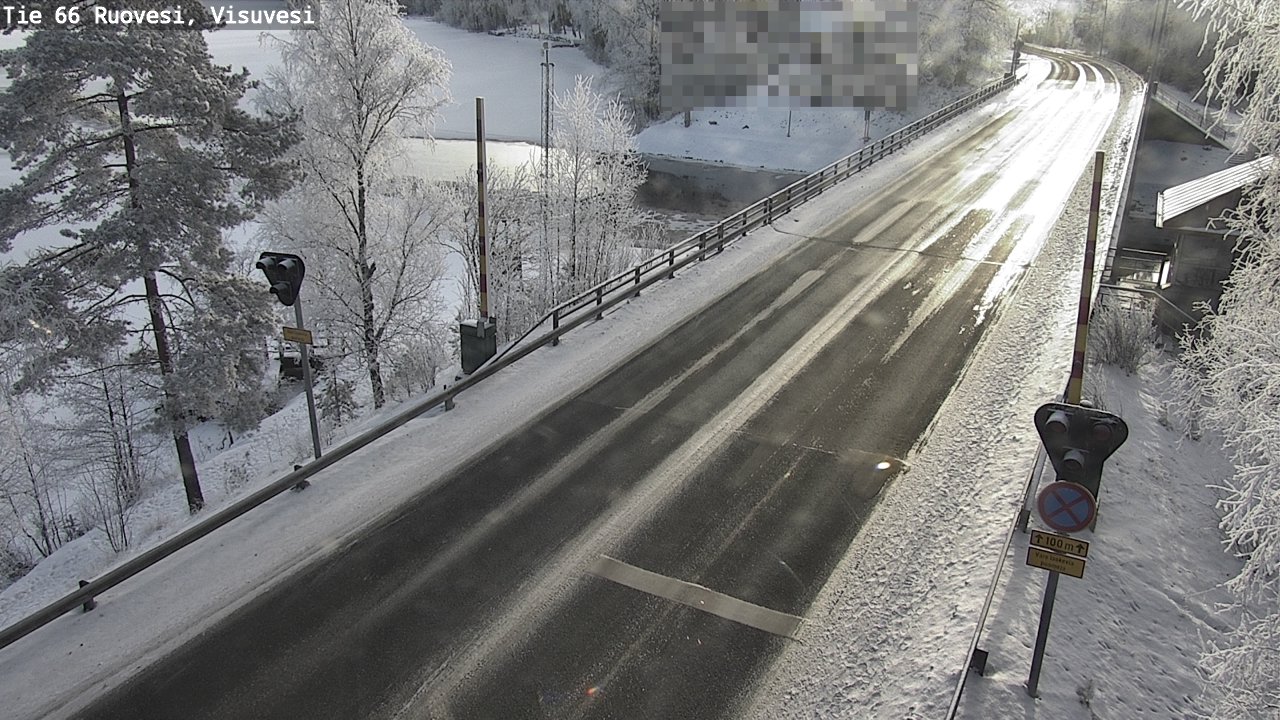 Weather Camera Image Road 66 Ruovesi, Visuvesi, Ruovesi, Pirkanmaa