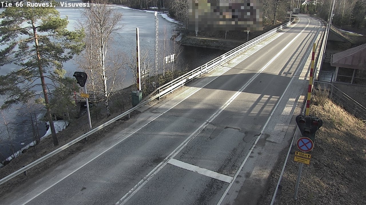 Weather Camera Image Road 66 Ruovesi, Visuvesi, Ruovesi, Pirkanmaa
