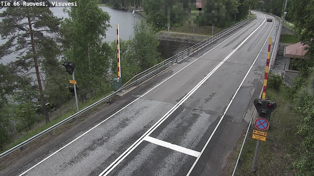 Weather Camera Image Väg 66 Ruovesi, Visuvesi, Ruovesi, Pirkanmaa