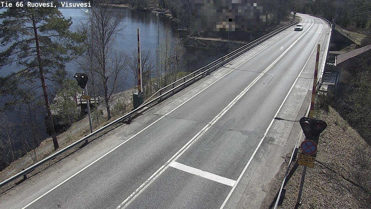 Weather Camera Image Road 66 Ruovesi, Visuvesi, Ruovesi, Pirkanmaa