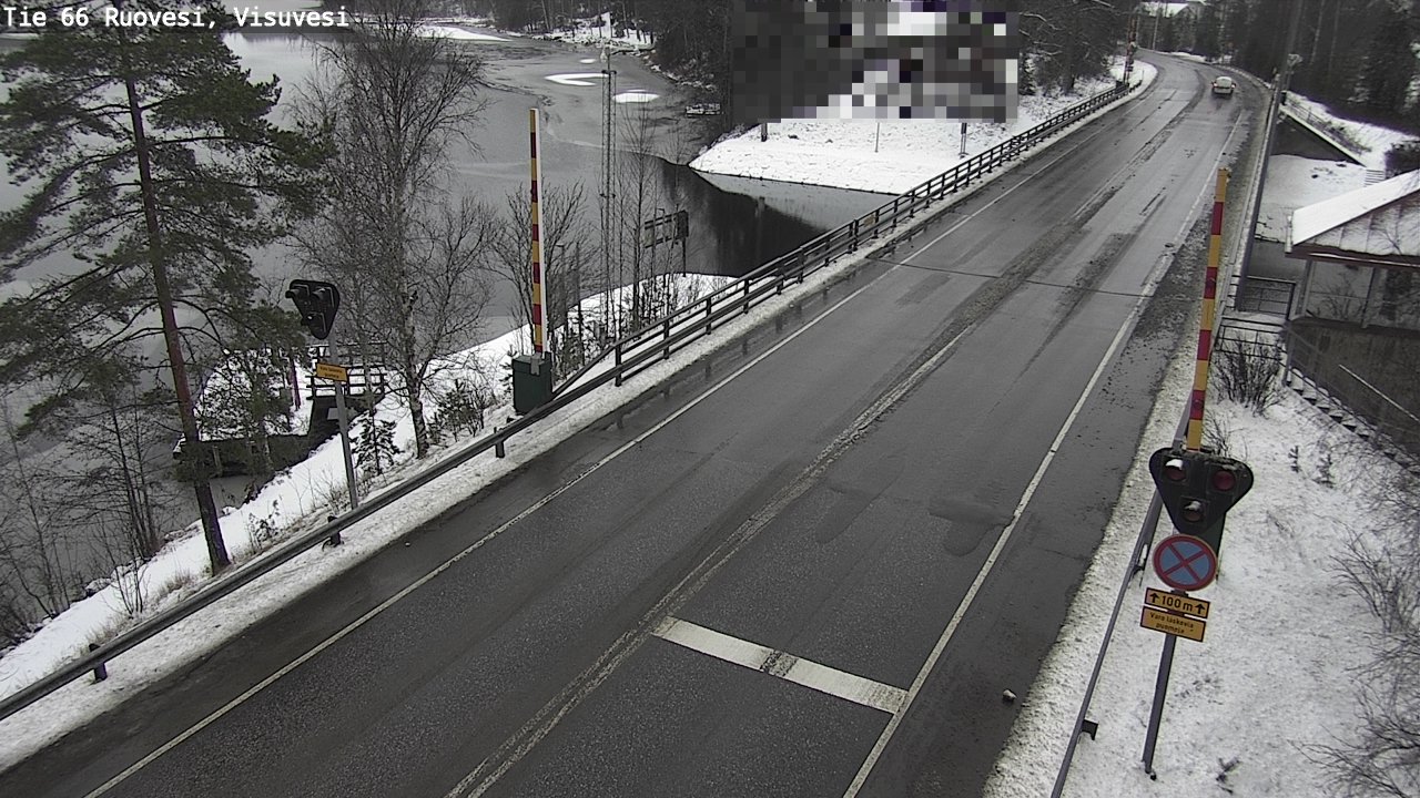 Weather Camera Image Road 66 Ruovesi, Visuvesi, Ruovesi, Pirkanmaa