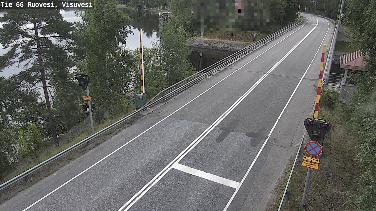 Weather Camera Image Road 66 Ruovesi, Visuvesi, Ruovesi, Pirkanmaa