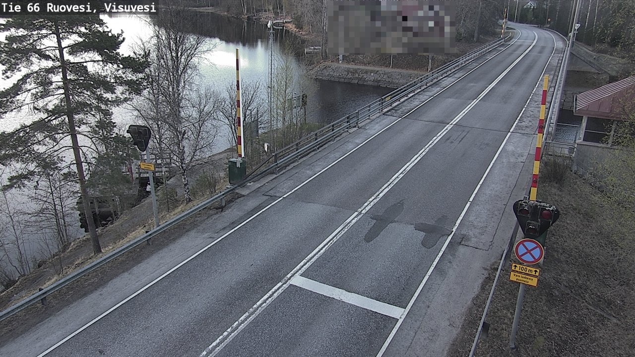Weather Camera Image Väg 66 Ruovesi, Visuvesi, Ruovesi, Pirkanmaa