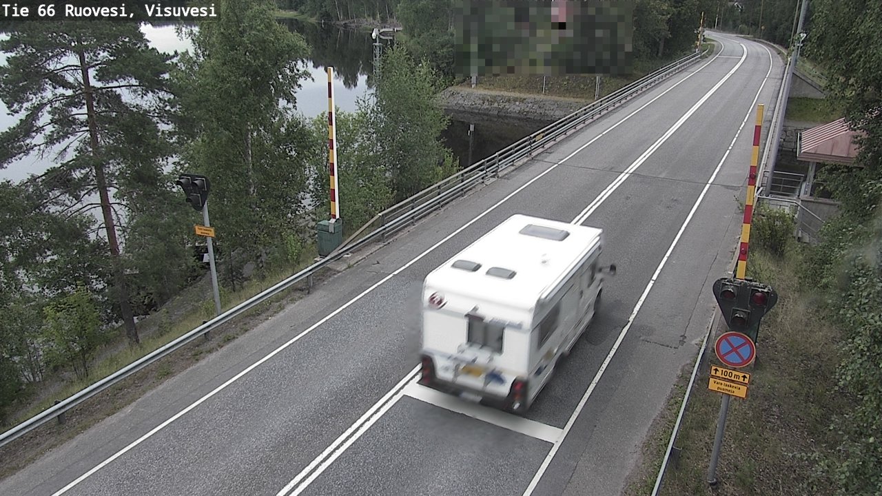 Weather Camera Image Road 66 Ruovesi, Visuvesi, Ruovesi, Pirkanmaa